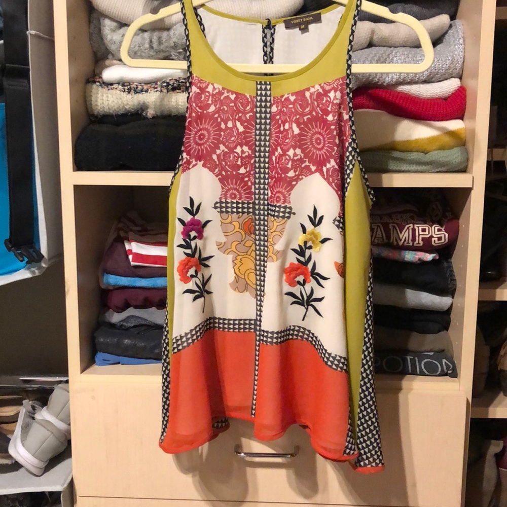 Rare Anthropologie Vineet Bahl Swing Tank